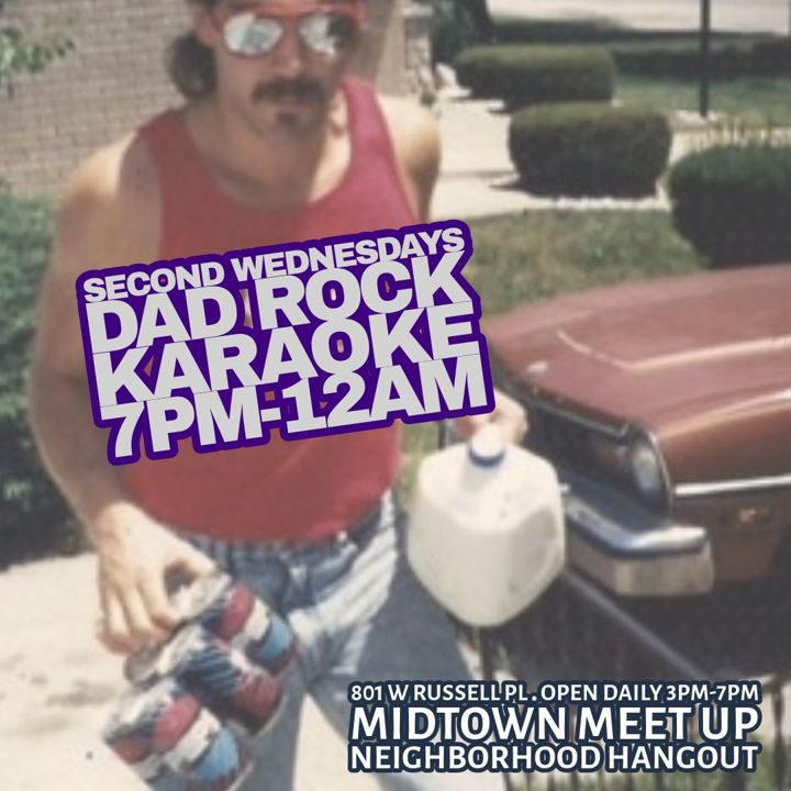 Jon us tomorrow as we rock out this with Dad Rock Karaoke! Belt out classic hits from the golden age of rock in a fun, loud, feel good atmosphere. Perfect