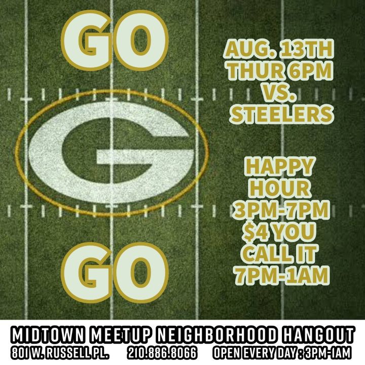 The Pack is Back, and so are our ridiculous team spirit outfits! Let's get this season started and reunite with our favorite team...and our favorite couch wa