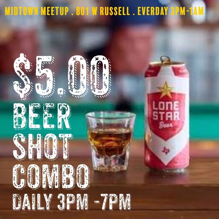 BANG FOR YOUR BUCK EVERY DAY 3PM TO 7PM. (Lowest price you'll find this side of LA Villita :) )