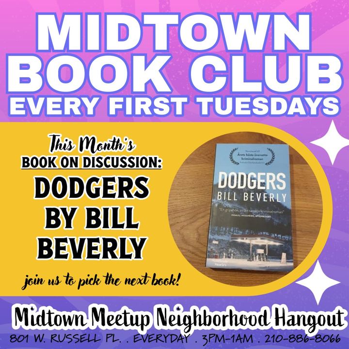 Two more weeks until we discuss this month's book. Dodgers By Bill Beverly A dark coming of age journey of a young LA gang member named East, who is sent by h