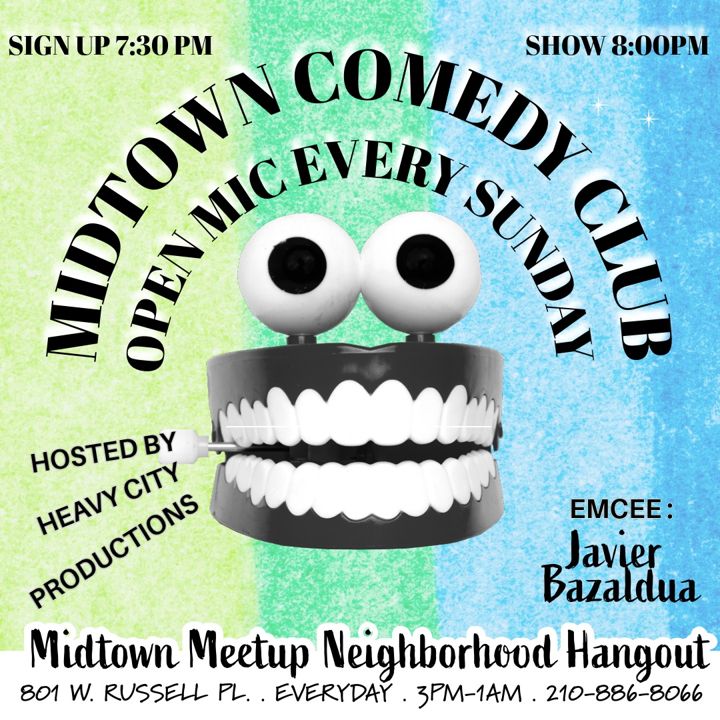 Hahaha, think you can take a joke? Then come to our open mic hosted by Javier Bazaldua and @heavycity productions! Every Sunday, sign up at 7:30pm, show star