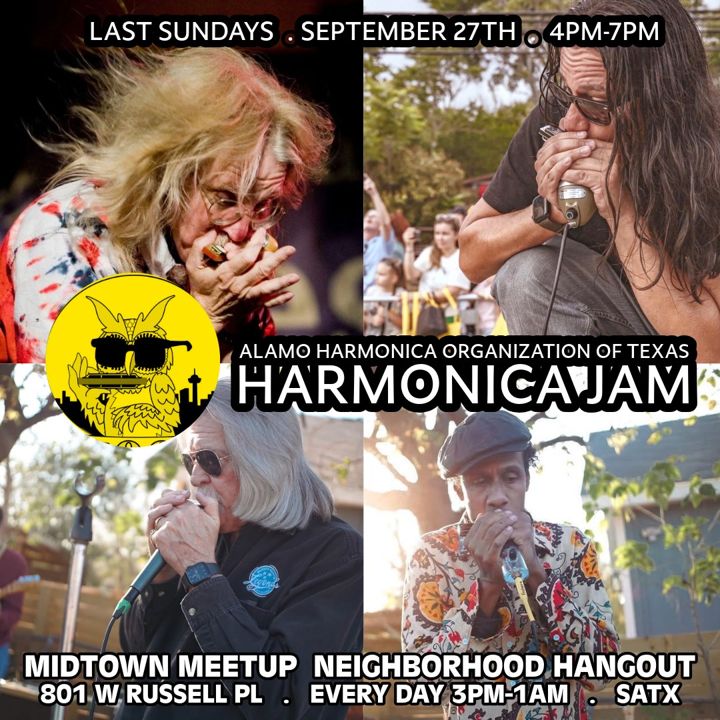 Join us at @alamohoot this Sunday for our weekly jam session, featuring exceptional local acoustic performances during happy hour. All skill levels are welcome,